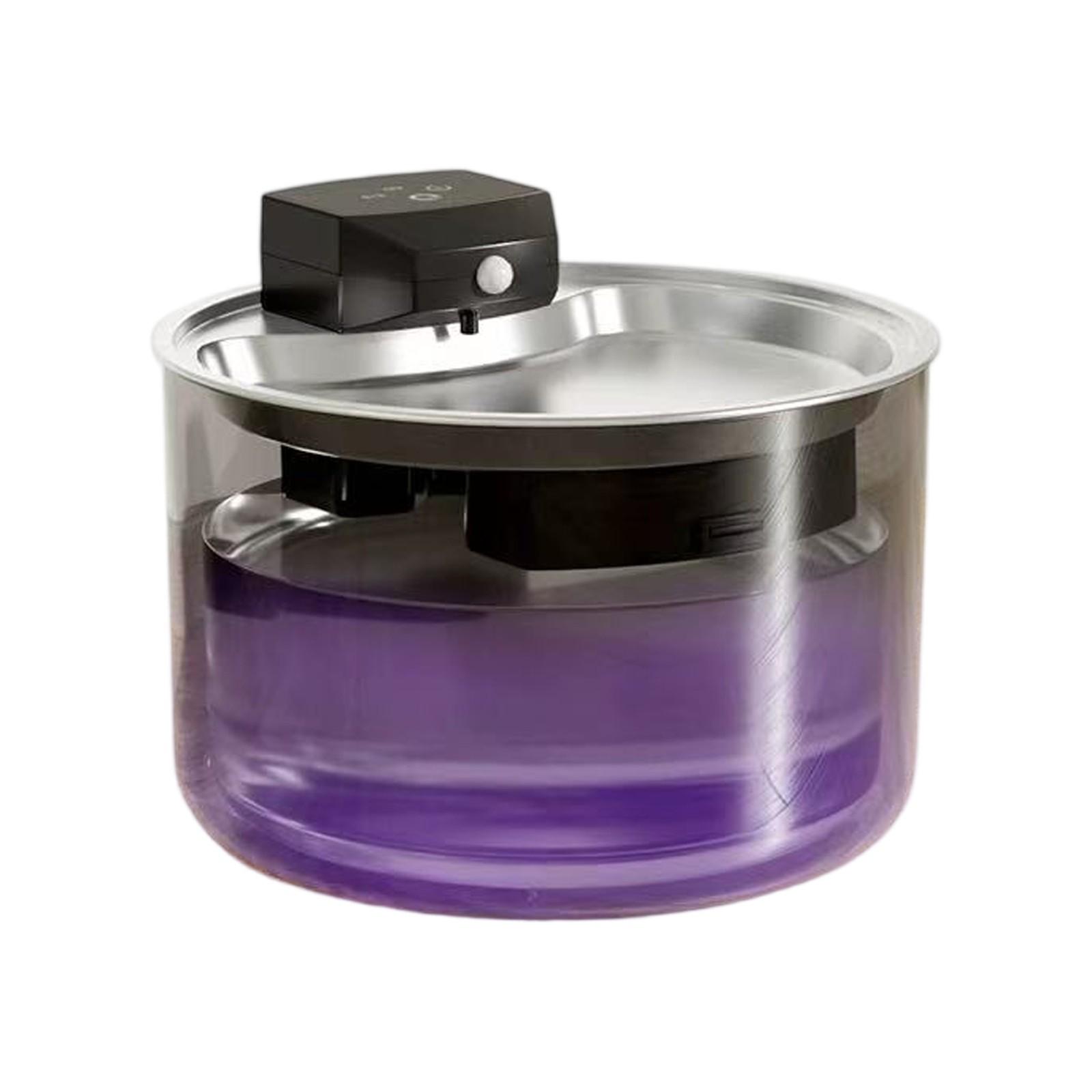 

Питье для питомцев, Нержавеющая сталь, Питье, Стерилизация, Беспроводная индукция, Автоматический циркуляционный диспенсер для воды. One Size чёрный