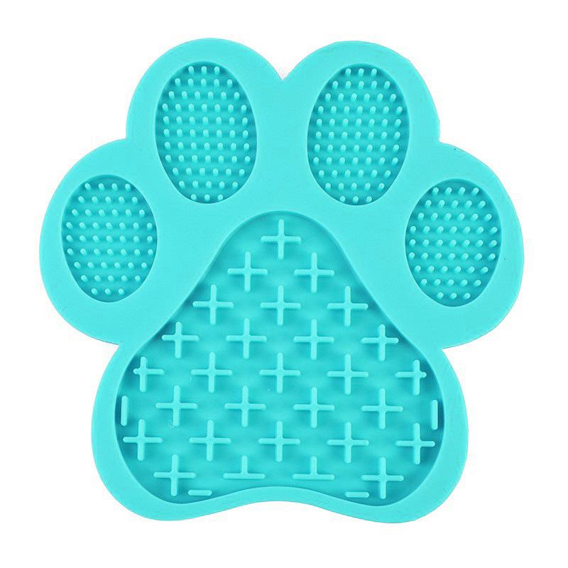 1pc pet supplies suction cup licking pad pet meal pad silicone slow feeding pad slow feeding pad dog licking pad