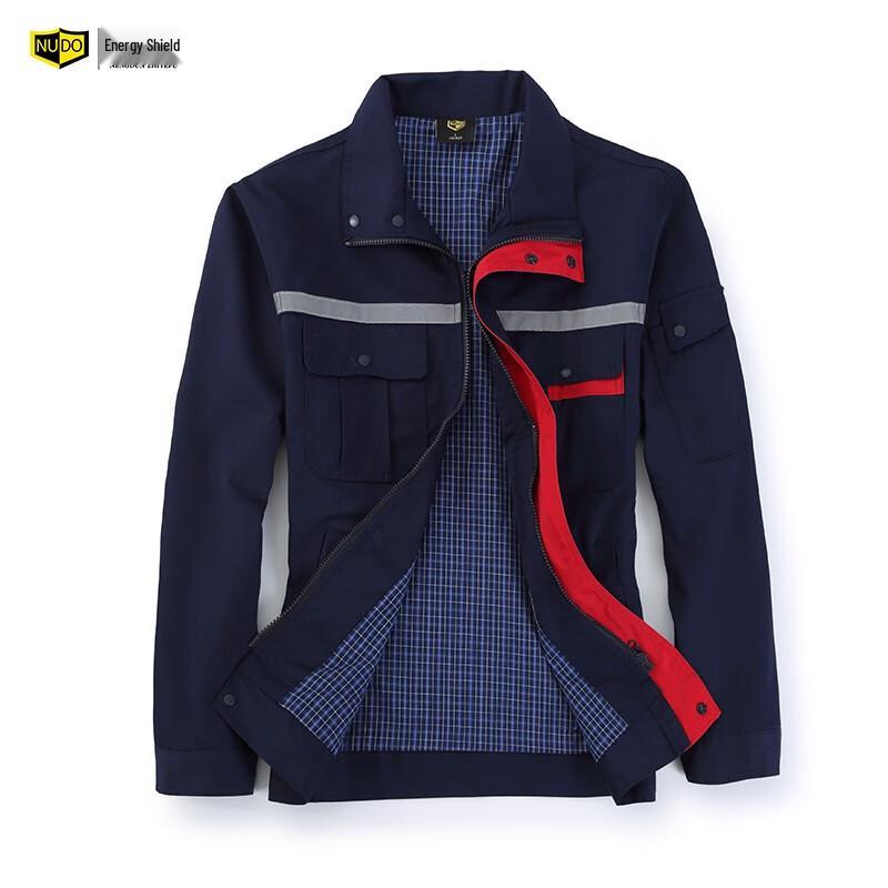 Men s Double-layer Long-Sleeve Work Jacket 3XL