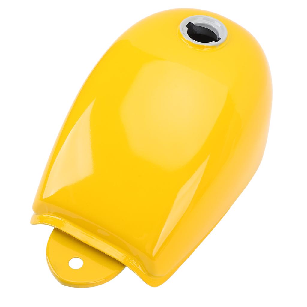 Motorcycle Fuel Tank Iron Structure Yellow Gas Tank with Fuel Valve for Mini Trail Monkey Bike Z50