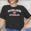 Swiss Switzerland Flag Accessories Unisex T Shirt Pure Cotton Tee Graphic Printed Tshirt Clothing