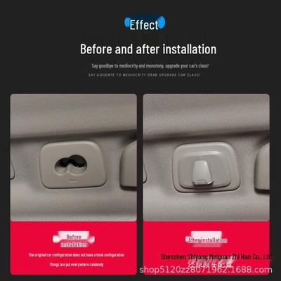 Car Coat Hanger Hooks for Volvo XC60, XC90, S60, S90, XC40, V60, V90 Roof