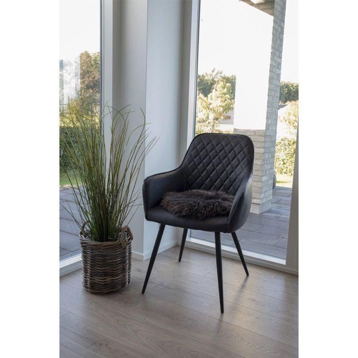 House Nordic Lambskin Sheepskin Cushion