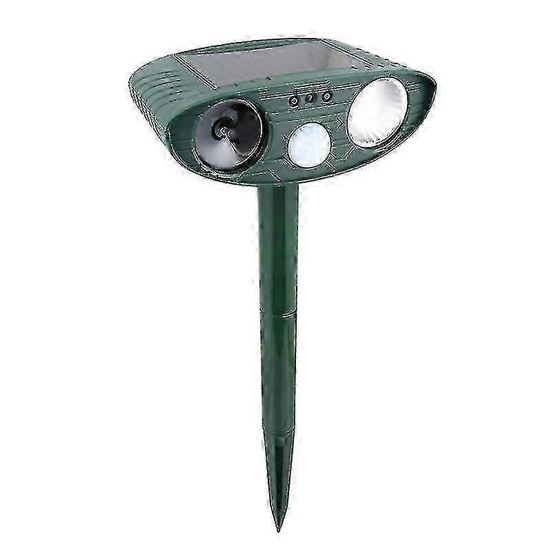 Ultrasonic Cat Repellent, Solar Waterproof Pest Repeller Outdoor, Animal Repeller, Outdoor Animal Repeller Deterrent, Solar Waterproof Ultrasonic Anim