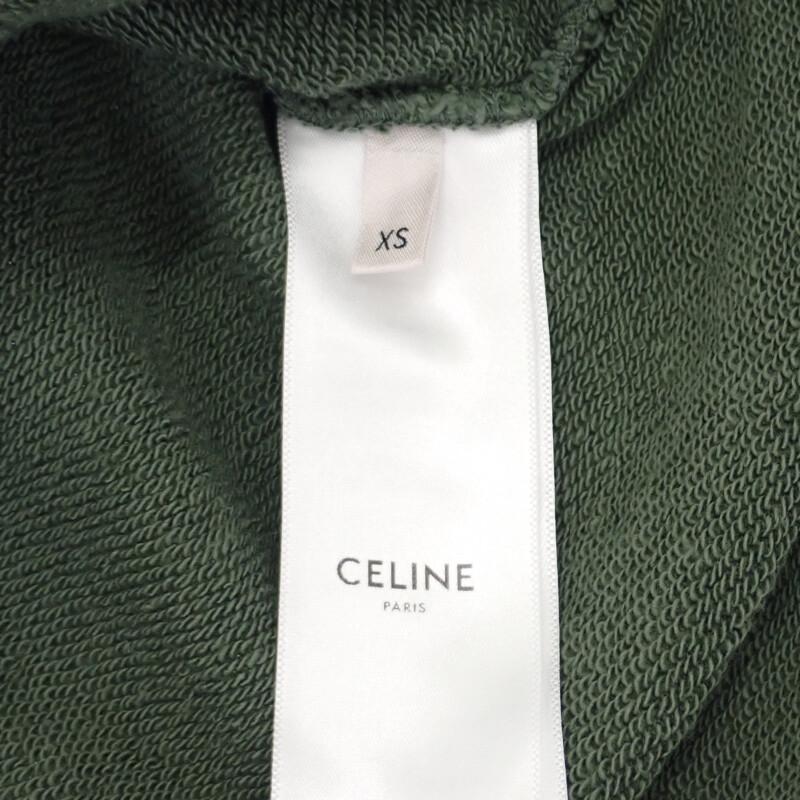 CELINE  2Y321670Q.02KF XS Parker khaki cotton mens