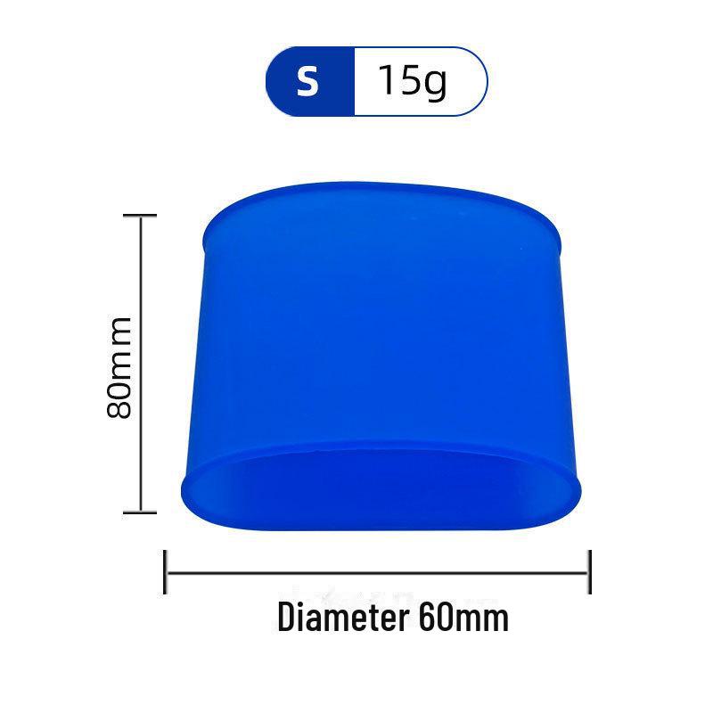 Silikon leggbeskyttere og anti-skli treningssokker - Unisex sportstilbehør