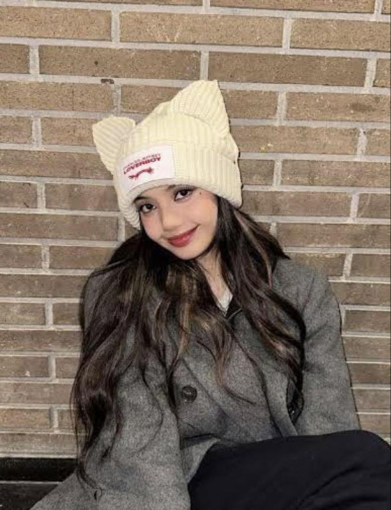 [USED] Charles Jeffrey LOVERBOY Knit Hat, Red, Unisex