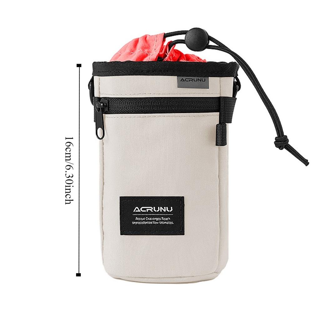 Polyester Bike Kettle Handlebar Bag Adjustable Bike Insulated Kettle Bag  MTB Road Bike