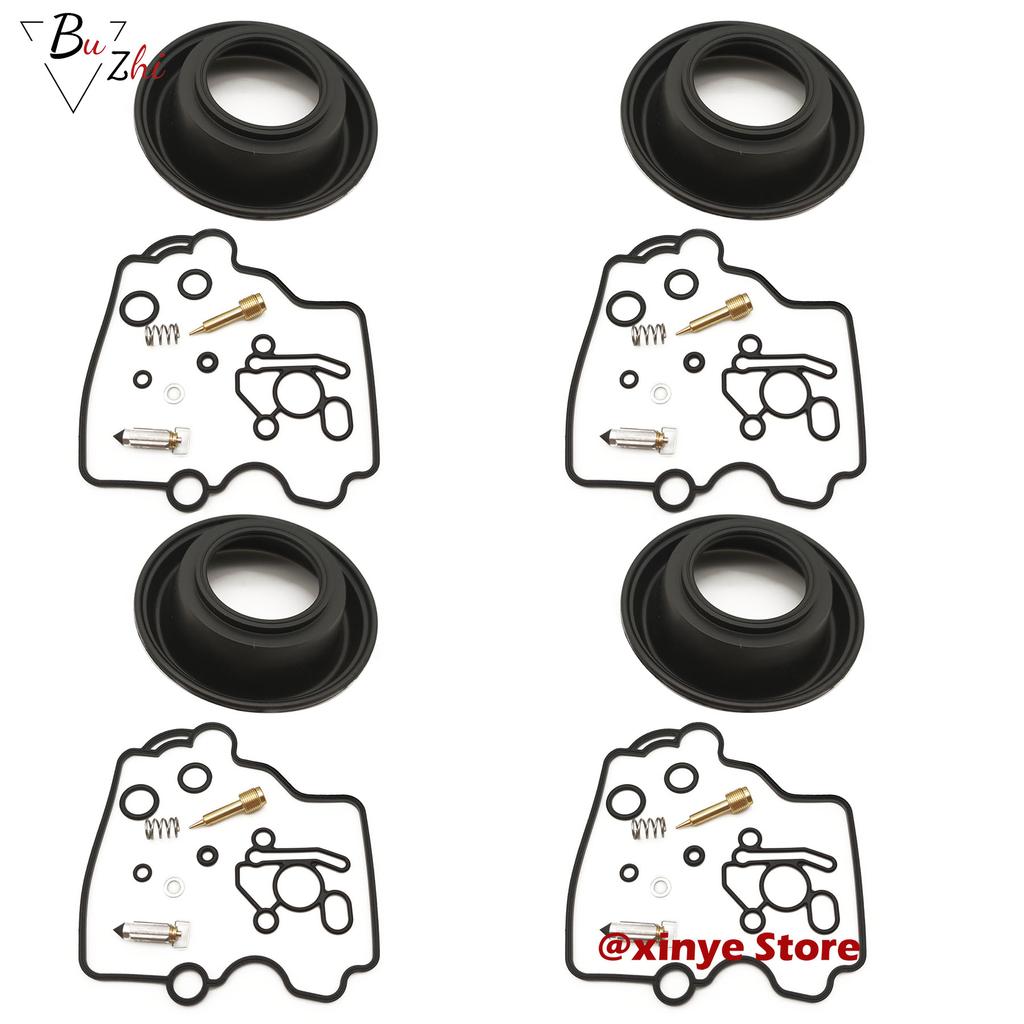 Carburetor repair kit for Suzuki GSXR400 1990-1994 GSXR 400 Fuel System Vacuum diaphragm  floating needle gasket parts