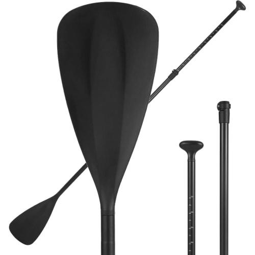 SUP Stand-Up Paddle, 3-Piece Separable Paddle for Kayaks, Canoes, and Surfboards, Stretchable, Comfortable, Ultra-Lightweight, Durable, and Detachable