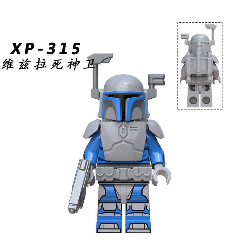 Die Mandalorianer Star Wars Minifiguren Jango Fett Boba Fett Kopfgeldjäger Kompatible Bausteine ​​Spielzeug KT1041