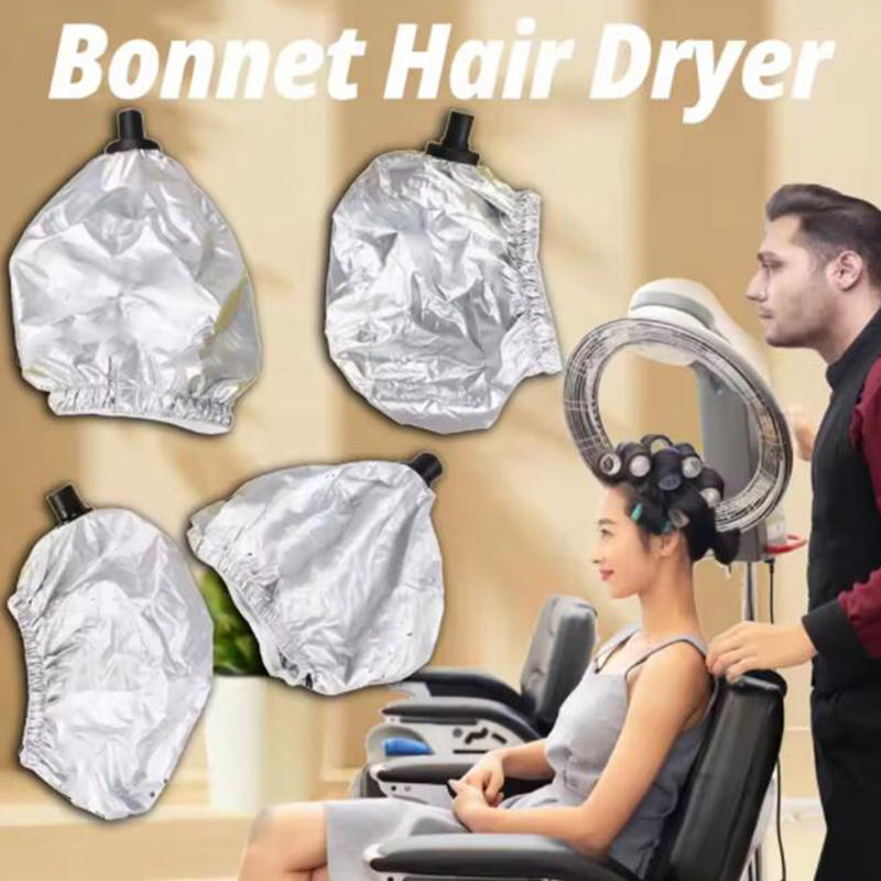 Nano parní kadeřnická SPA čepice Lehká kapucí vybavená parní čepice na vlasy pro muže i ženy Měkký nástroj pro styling, barvení a tepelnou úpravu vlasů