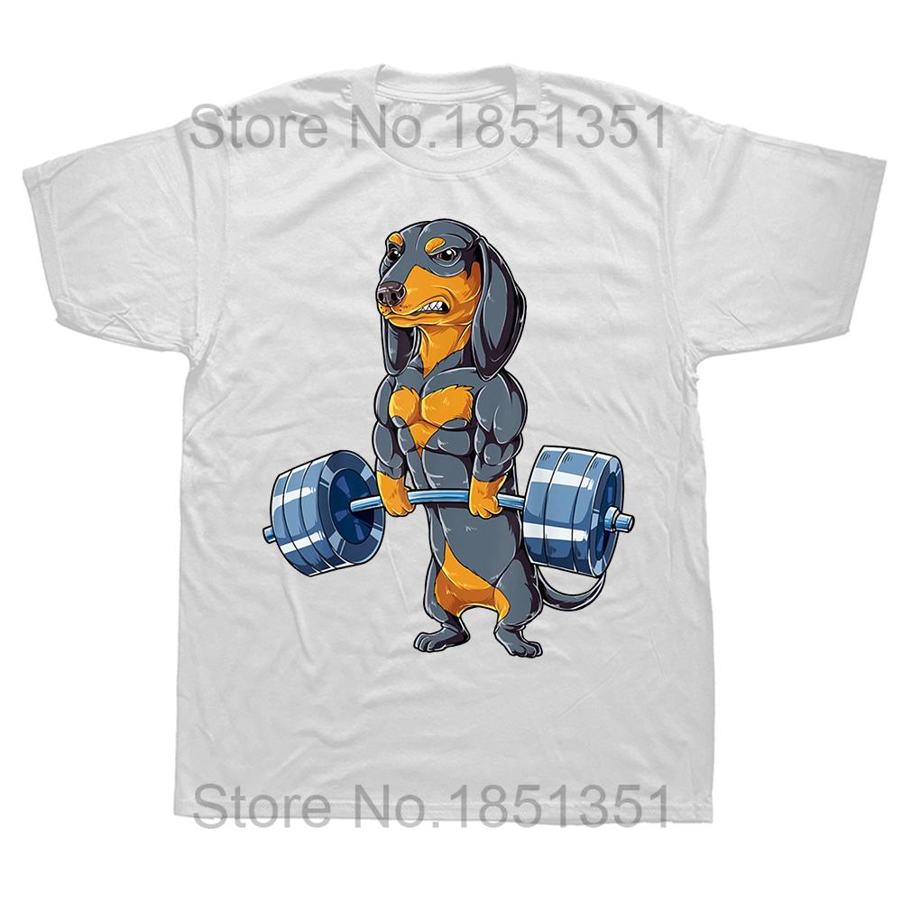 Unissex Bonito Dachshund Engraçado Design Wiener Dog Lovers Pet Puppy Camisetas Gráfico Streetwear Manga Curta Presentes de Aniversário Verão T-shirt