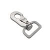 Pack of 2 Practical Stable Rotating Leashes Connector Stainless Steel Texture for Active Pet Outdoor Applications