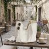 Women's Polka Dot Tote Bag Large Capacity Commuter Shoulder Handbag With Reinforced Bottom