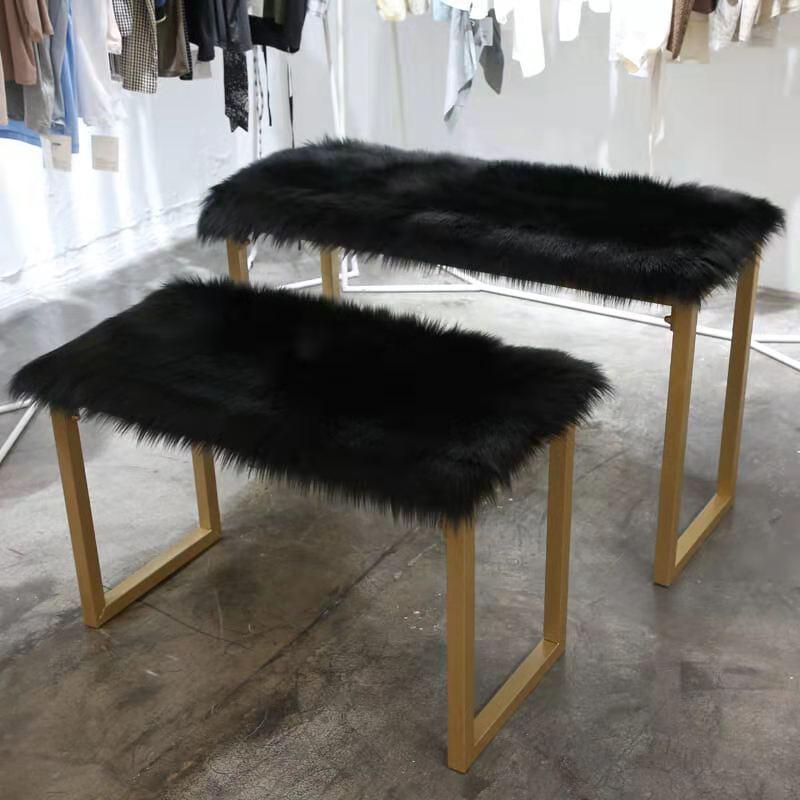 Plush Carpet Display Mat for Store Counter, Shelf, or Cabinet