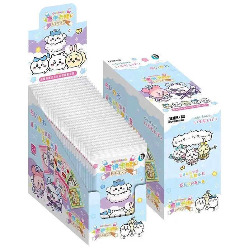 

15pcs New Chiikawa Collection Card Square Kausakijihouka Kawaii Character Anime Toy Card Cartoon Decorative Cute Gift 5 packs (15 cards)