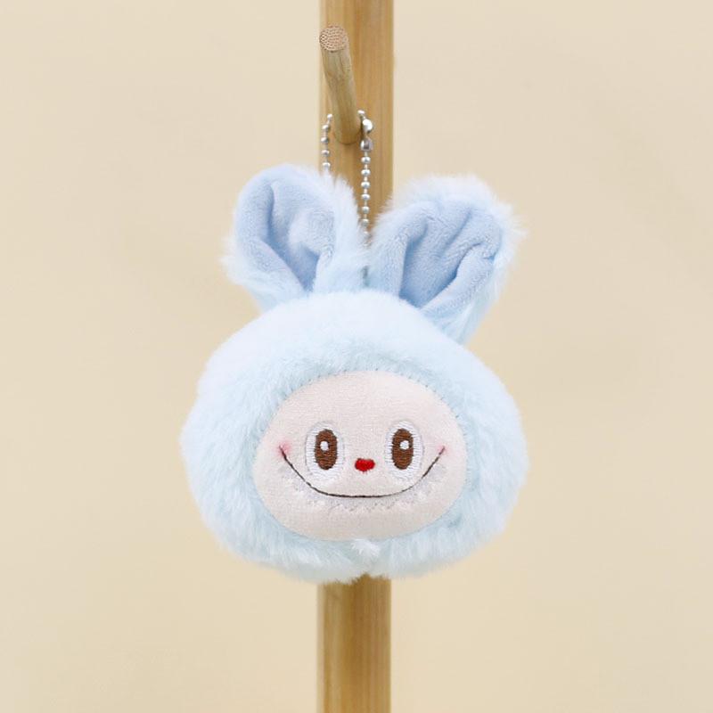 Adorable Bunny Plush Keychain Super Soft Short Plush Stuffed Animal Toy