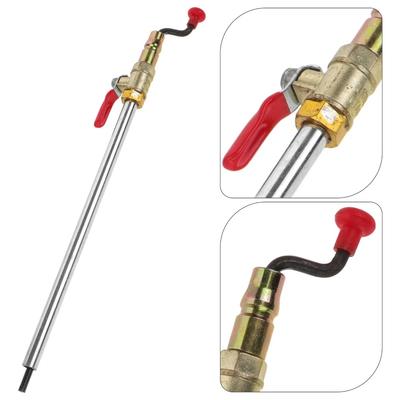 1Set Alloy Switch Gas Filling Rod Car Tire Manual Quick Inflation Rod Large Truck Tire Direct Charging Rod Wear Resistant