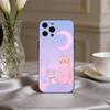 Sparkle Pastel S-Sailor M-Moons Phone Case For iPhone 17pro,16,15,14,13,12,11 Plus,Pro Max,XS,Soft Silicone Black Cover