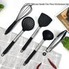 SMVP 5-Piece Black Kitchen Utensil Set