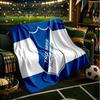 Flamme und Schild Hoffenheim Decken Flanelldecken Plüsch für Sofa Bett Geschenke für Männer Frauen Reise Picknickdecke Weihnachts-Fan-Geschenke