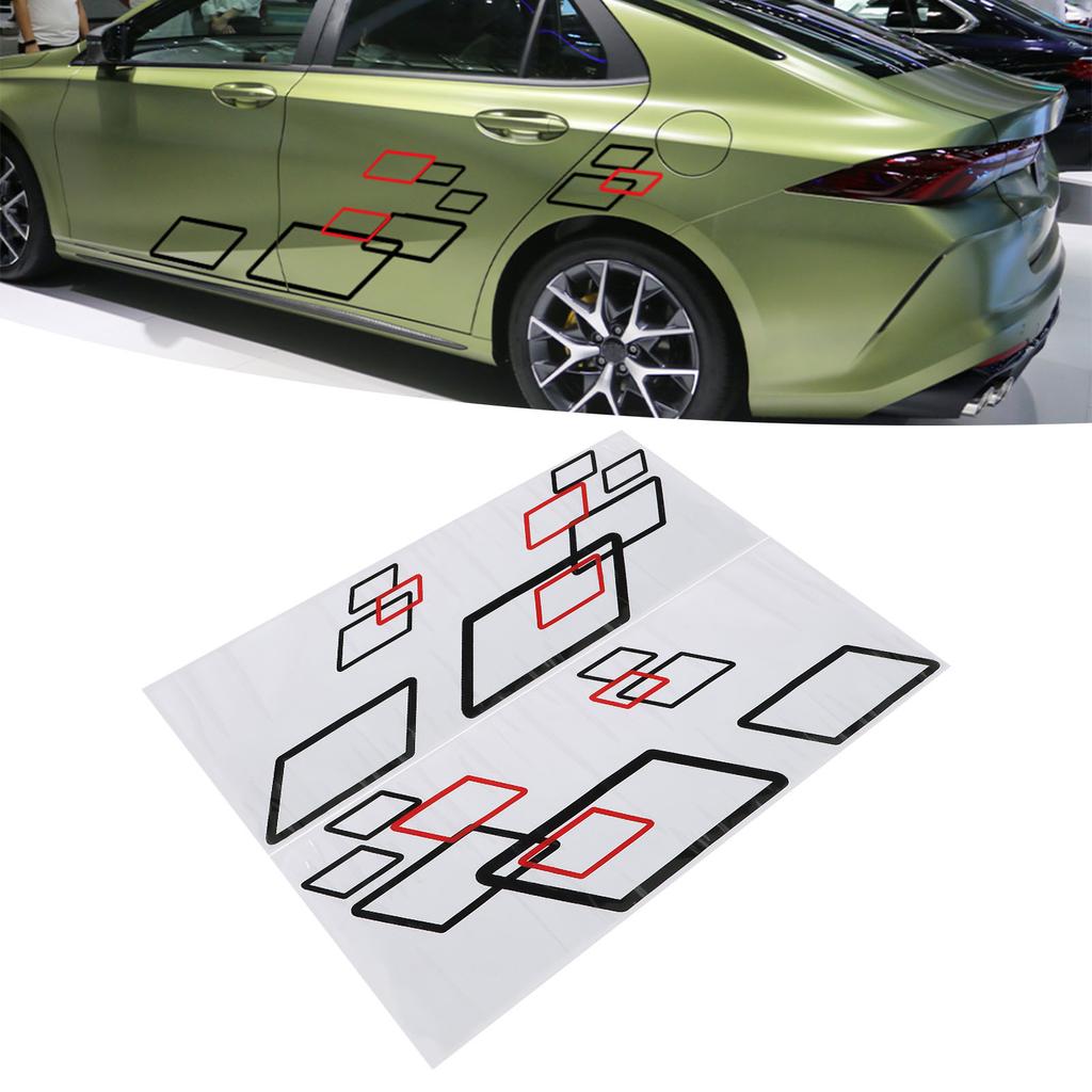 100x38cm Car Body Side Sticker PVC Decals   Sport Styling Decoration Auto Truck Racing Accessories