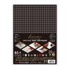 Kyoei Kunststoff Schreibunterlage, B5+ Schwarze Unterlage, WMS-B5-BL
