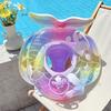 Mermaid Swim Ring Inflatable Pool Float Underarm Float With Seat Ring Summer Pool Beach Float Perfect For Water Play