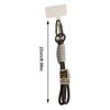 Color Combination Short Mobile Phone Lanyard Can Be Portable Anti-Release Rope Hanging Wrist Pendant Clip Hanging Decoration