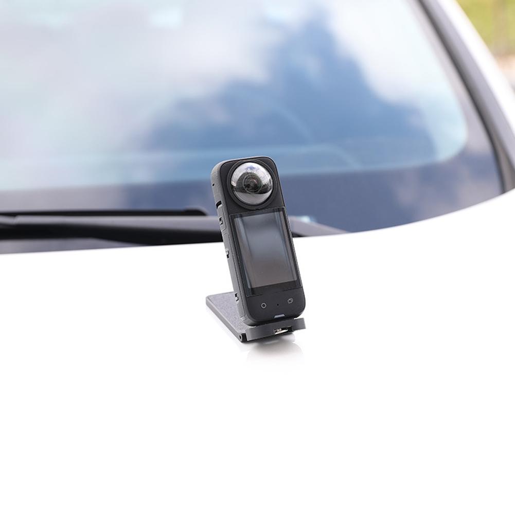 NEW Magnetic Mount Stand Compatible for Insta360 X5 X4 Magnet Steering Holder Bracket With 1/4 Screw For Insta 360 Action Camera