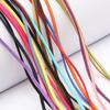 4 Meters Long 3mm Wide Korean Fleece Rope Deerskin Strap Suede Gift Box Decorative Ribbon Imitation Leather Rope DIY Jewelry