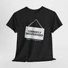 Funny Unsupervised Tee, Humorous Graphic Shirt, Sarcastic Men's Top, Novelty