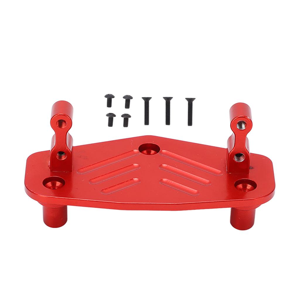 Aluminum Alloy Steering Servo Mount Bracket Base for 1 8 Losi LMT Truck Modification PartsRed