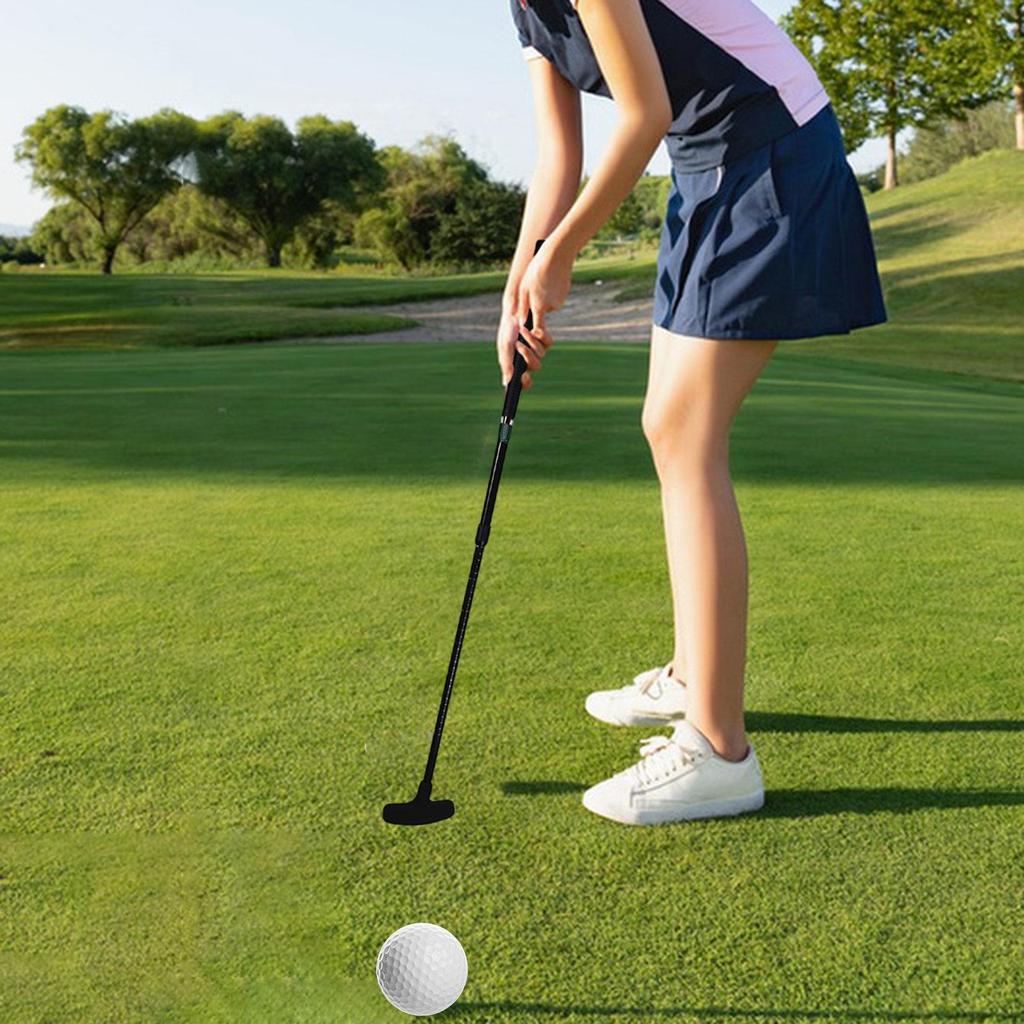 Golf Putter Einziehbarer Schläger, Rechts- und Linkshänder Leichtgewicht Junior Einstellbar Zwei Wege