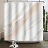 Marble Bathroom Curtain Abstract Modern Luxury Shower Curtain Waterproof Fabric Shower Curtain Bath Curtains With Hooks180x200