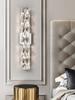 Crystal Bedroom Wall Sconces Lighting Chrome Indoor Beautiful Glass Wall Light Fixtures Modern Elegant Crystal Wall Mount Lamp