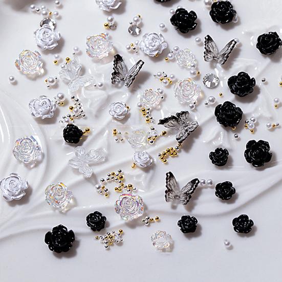 Ornamente delicate pentru unghii Efect vizual strălucitor Decorativ ușor de aplicat