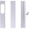 Portable Air Conditioner Window Vent Kit for Exhaust Hose Adjustable Sliding Window Seal Kit Plate Window Vent