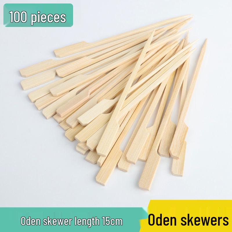 Disposable Bamboo Skewers for BBQ, Grilled Sausage, Kanto Stew, Bobo Chicken, and Mutton