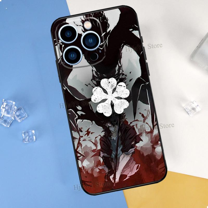 

Чехол для телефона «Черный клевер Аста» с аниме для iPhone 13 12 11 Pro Max mini SE 2020 X XR XS Max 7 8 Plus, чехол iphone 5 5S