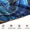 Dolphin Print Flannel Blanket, High quality Comfortable for All Seasons, Home Decor, Warmth and Comfort, Perfect for Christmas Gifts