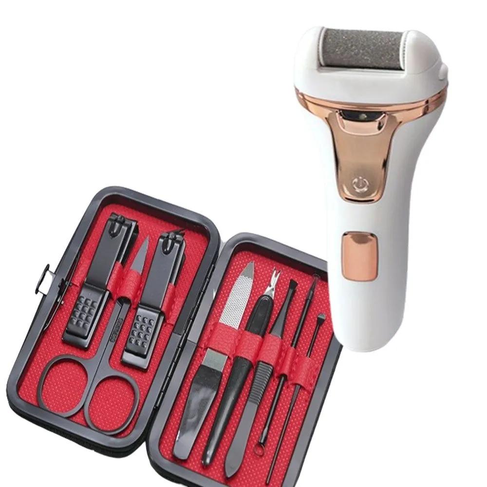 

Footjoa Cordless Electric Callus Remover for Heels and Soles