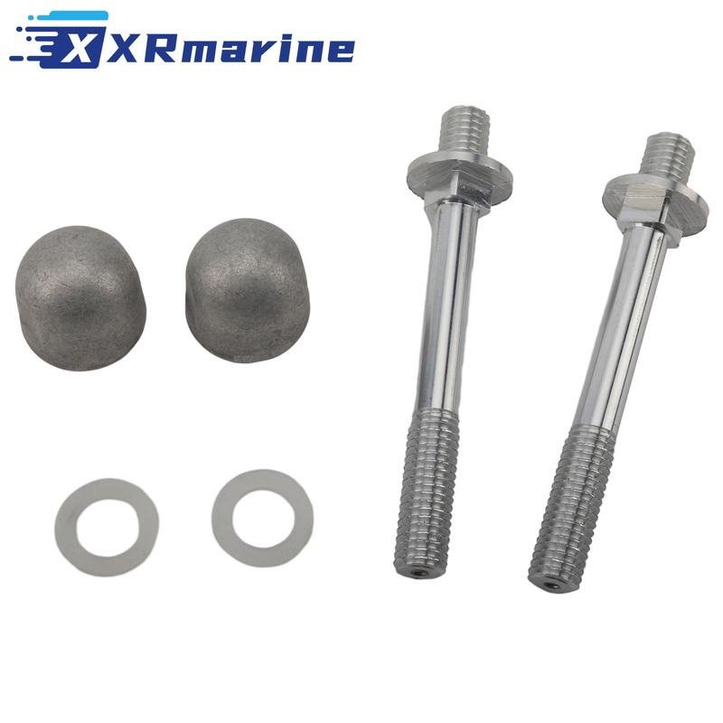 For 55989A8 8M0030655 Mercruiser Quicksilver Round Acorn Anode & Bolt Kit Alpha One