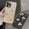 Ins Korean 3d Laser Love Heart Pearl Soft Phone Case For Iphone 14 12 11 13 Pro Max Xr X Xs Max Plating Protective Back Cover