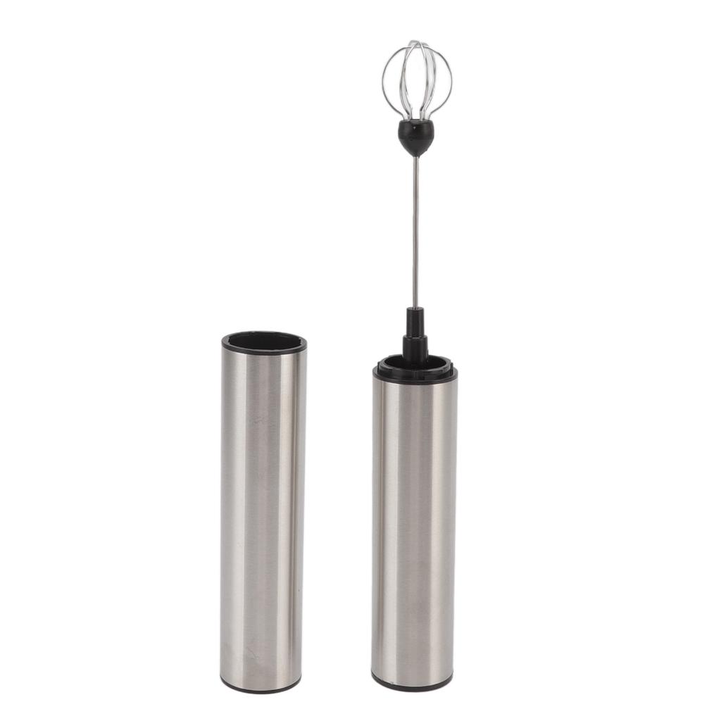Elektrischer Mini-Mixer Handheld Auto Edelstahl Abnehmbarer Milchaufschäumer für Zuhause Küche
