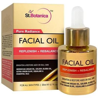 StBotanica Έλαιο Προσώπου Pure Radiance Λάμψη & Αποκατάσταση Γηρασμένο ή Θαμπό Δέρμα 20 ml