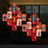 Blessing Words 2025 Spring Festival Window Stickers Spring Festival Supplies  For Door Window
