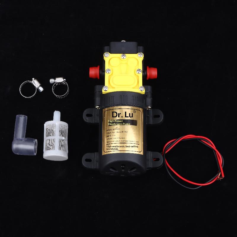 BS6500 8.0L/Min 12V Agricultural Electric Water Pump Self-priming Diaphragm Pump Spraying Pump Pesticide Water Pump