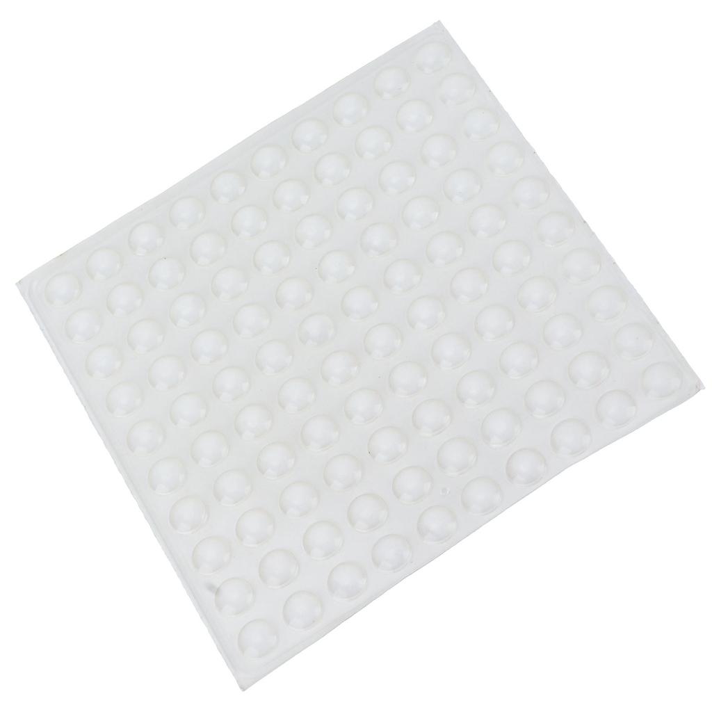 100Pcs/Sheet Self Adhesive Pads Non Slip Transparent Buffer Pads for Table Chair Photo Frame
